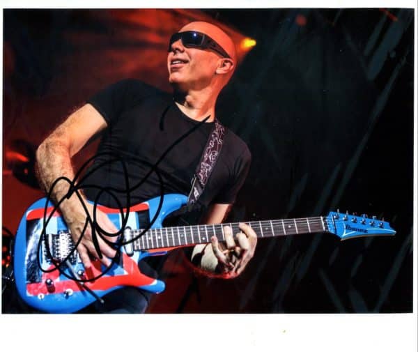 Joe Satriani Hand-Signed Photo