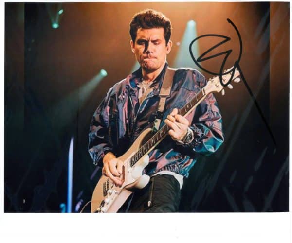 John Mayer Hand-Signed Photo