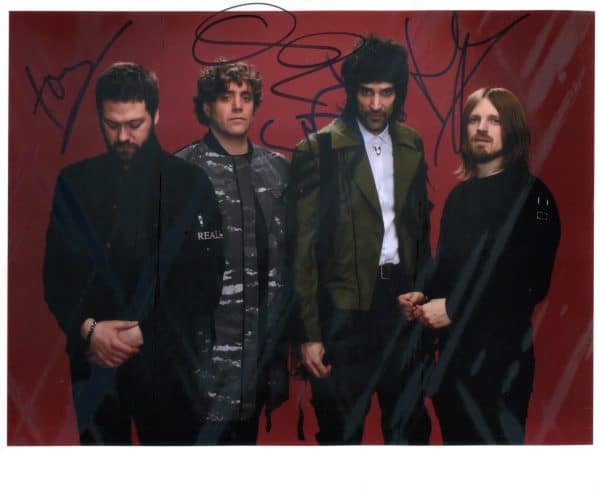 Kasabian Hand-Signed Photo