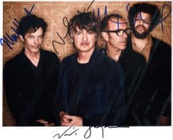 Crowded House Hand-Signed Photo