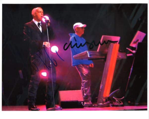 Pet Shop Boys Hand-Signed Photo