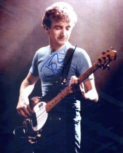 John Deacon Hand-Signed Photo