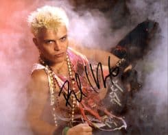 Billy Idol Hand-Signed Photo