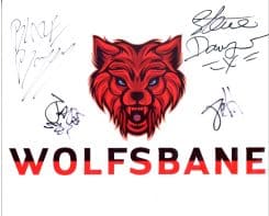 Wolfsbane Hand-Signed Photo