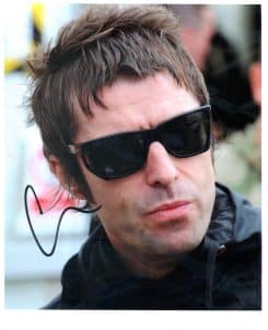 Liam Gallagher Hand-Signed Photo