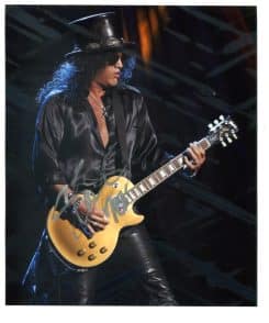 Slash Hand-Signed Photo