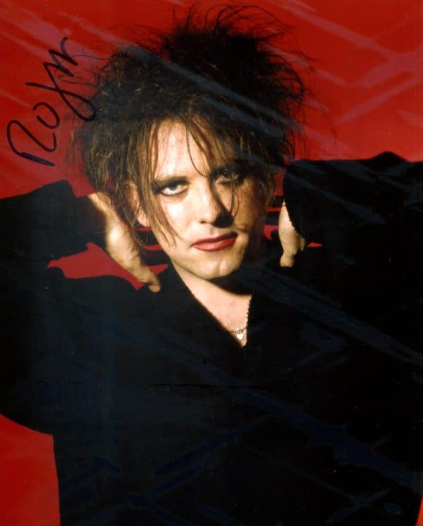 Robert Smith Hand-Signed Photo