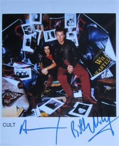 The Cult Hand-Signed Photo