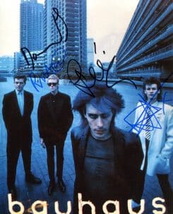 Bauhaus Hand-Signed Photo