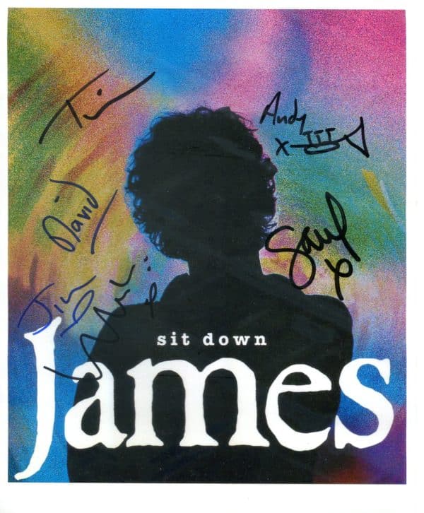 James Hand-Signed Photo