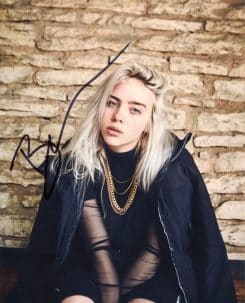 Billie Eilish Hand-Signed Photo