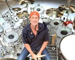 Chad Smith (Red Hot Chili Peppers) Hand-Signed Photo