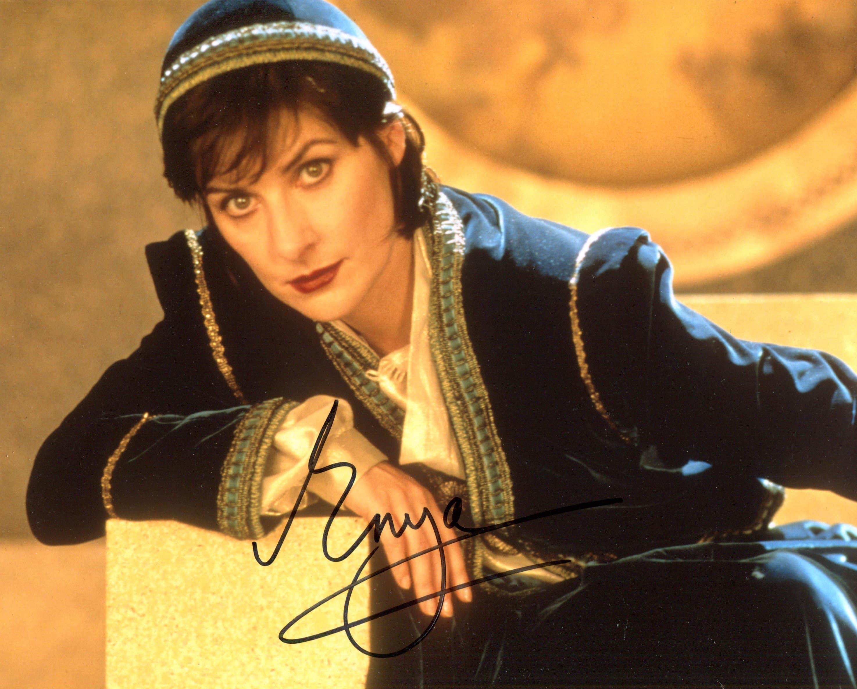 Enya Hand-Signed Photo