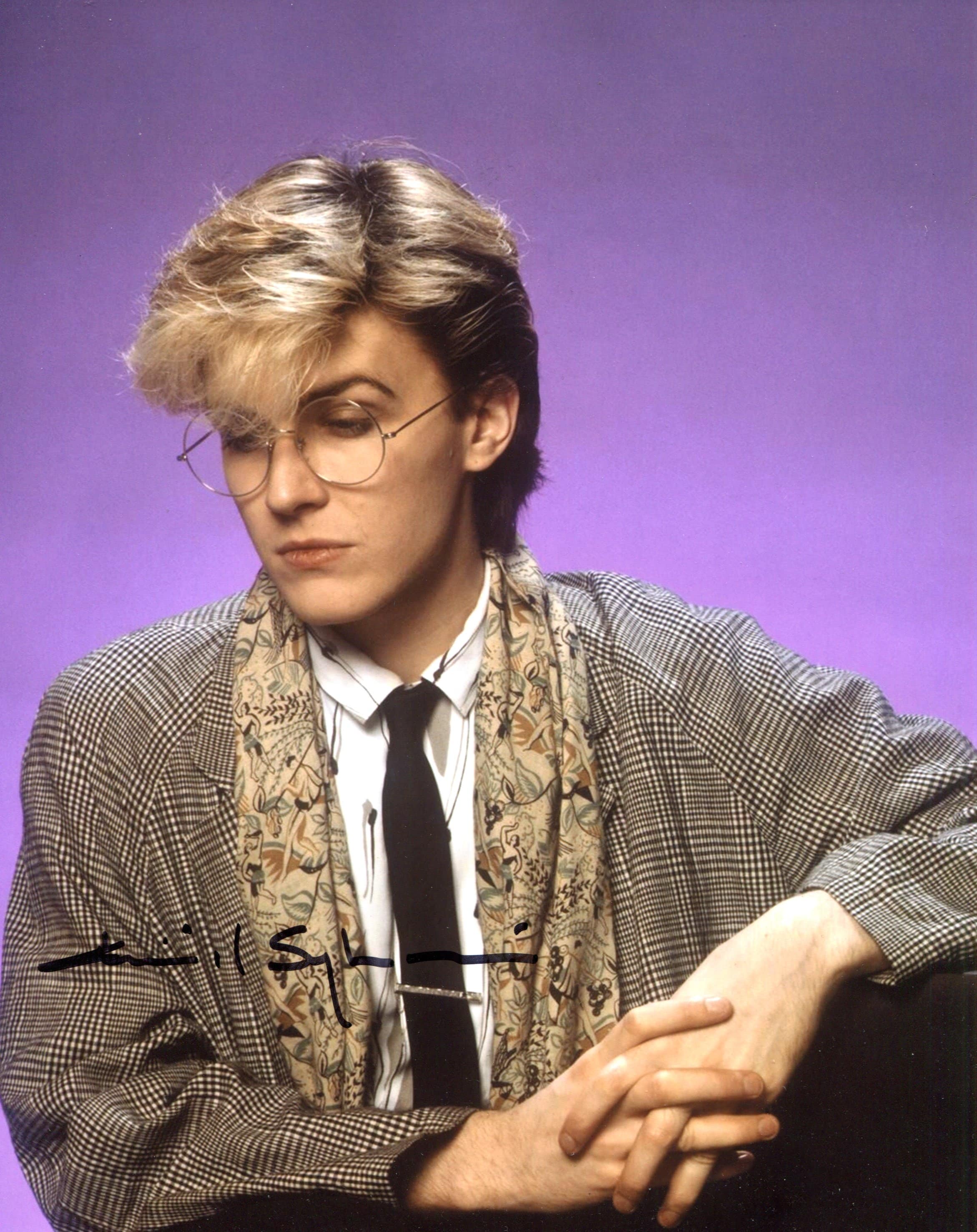 David Sylvian Hand-Signed Photo