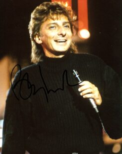 Barry Manilow Hand-Signed Photo