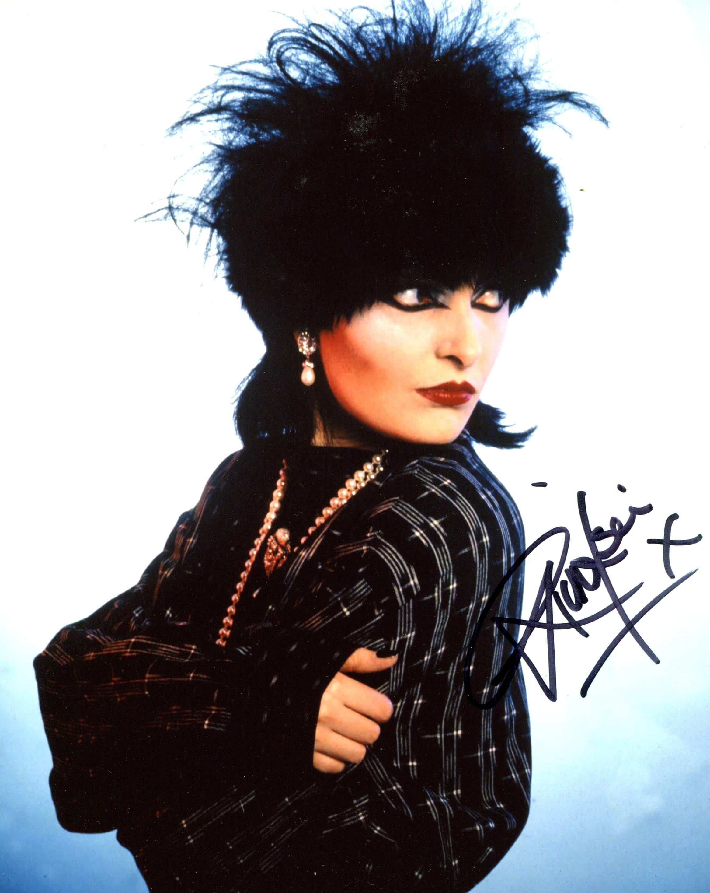 Siouxsie Sioux Hand-Signed Photo