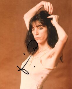Patti Smith Hand-Signed Photo