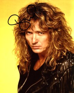 David Coverdale Hand-Signed Photo