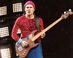 Flea Hand-Signed Photo